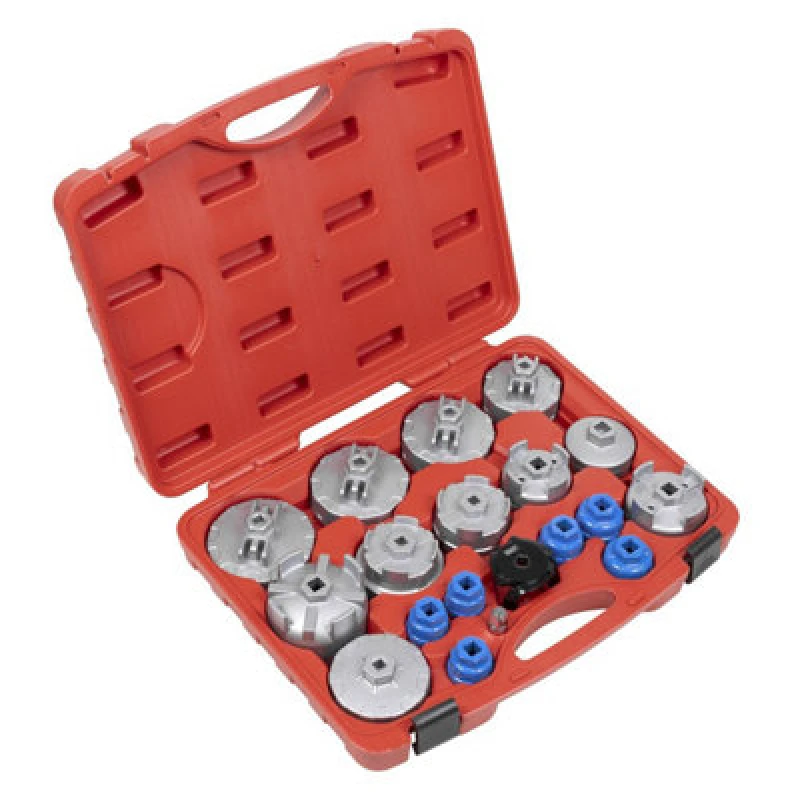 Image of Sealey 19 Piece Oil Filter Cap Wrench Set VS7013