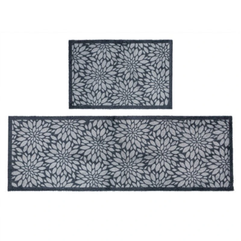 Image of Jvl Mega Doormat And Runner - Flowers