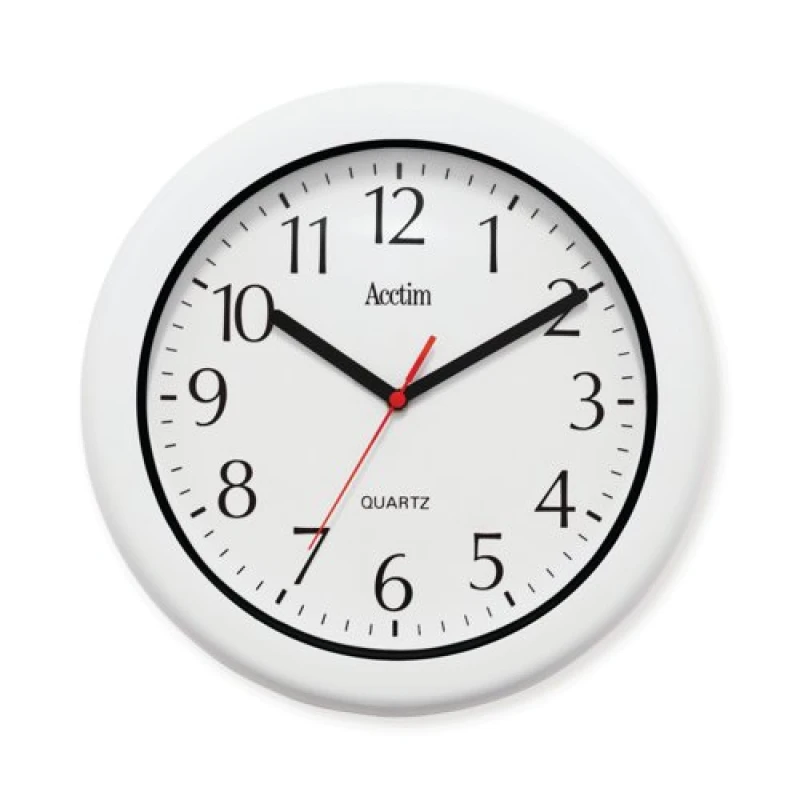 Image of Acctim Acctim Oceana Outdoor Wall Clock White 30cm 93/701 93/701