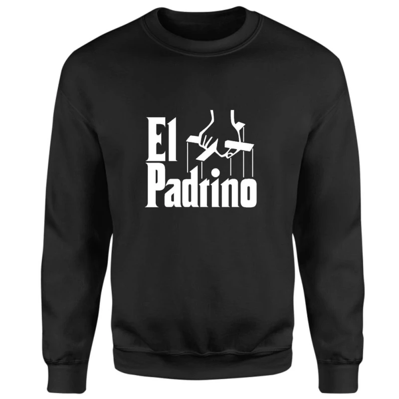 Image of The Godfather El Padrino Unisex Sweatshirt - Black - M