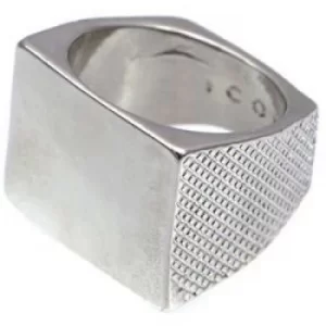 Image of Mens Icon Brand Base metal Rockton Ring Size M