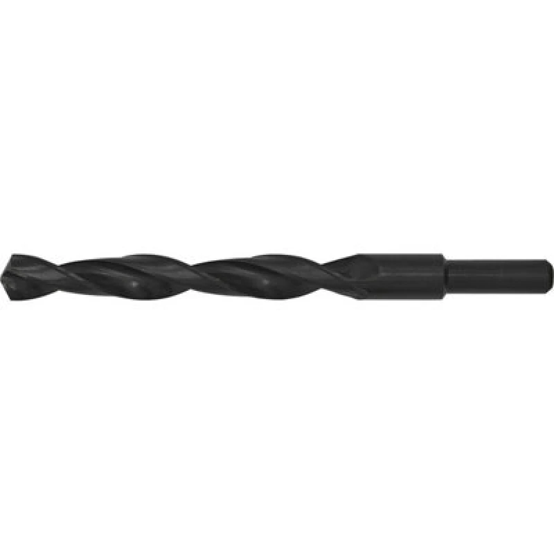 Image of Loops 13.5 x 160mm HSS Roll Forged Blacksmith Drill Bit - Reduced Shank - 110mm Flute Black