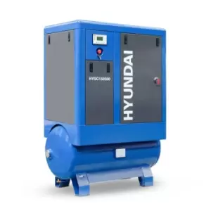 Image of Hyundai 15hp 300 Litre Screw Compressor HYSC150300