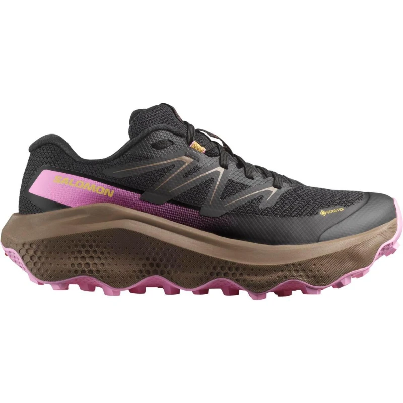 Image of Salomon Shoes Ultra Flow 2 GTX Trail Running Womens Black female 8 (42)