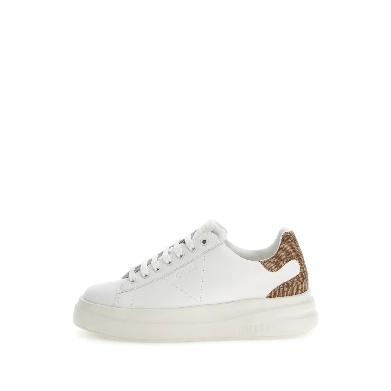 Image of Guess Womens Trainers Guess Elbina Blanc Female 39