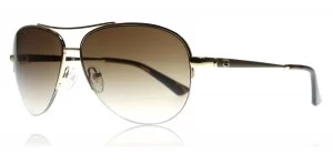 Image of Guess 7468 Sunglasses Shiny Gold 32F 59mm