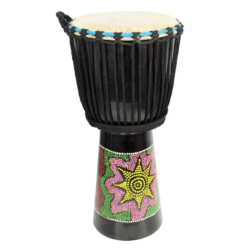 Image of A-Star A-Star 10" Painted Djembe Multi unisex Full Size