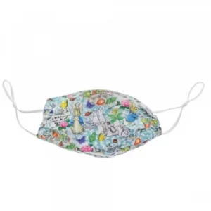 Image of Peter Rabbit Pin-Up Face Mask