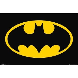 Image of DC Comics Bat Symbol Poster