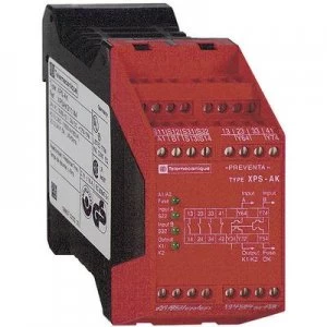 Image of Safety relay XPSAK311144 Schneider Electric Operating voltage: 24 V DC, 24 V AC 3 change-overs (W x H x D) 45 x 99 x 114mm