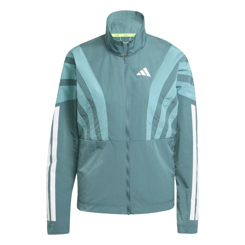 Image of Womens full zip sweat jacket adidas Adizero Archive Vert Female S