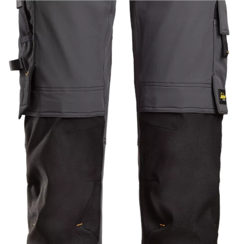Image of Snickers 6271 AllroundWork Full Stretch Trousers Holster Pockets 62715804096 Colour: Steel Grey