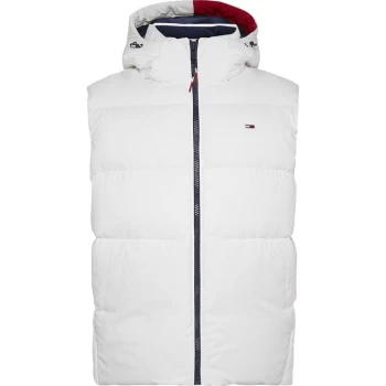 Image of Tommy Jeans Essential Gilet - White YBR