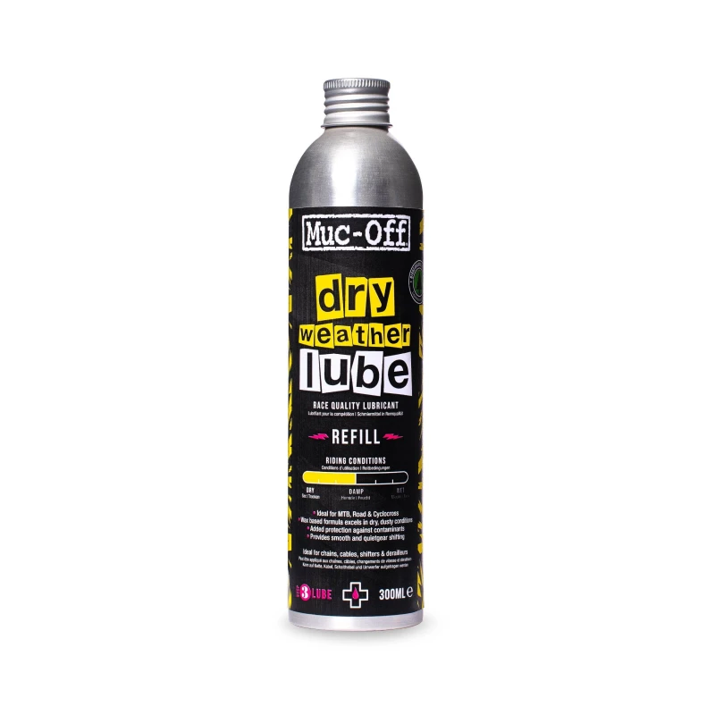 Image of Muc-Off Dry Weather Lube 300ml - Black 300ml