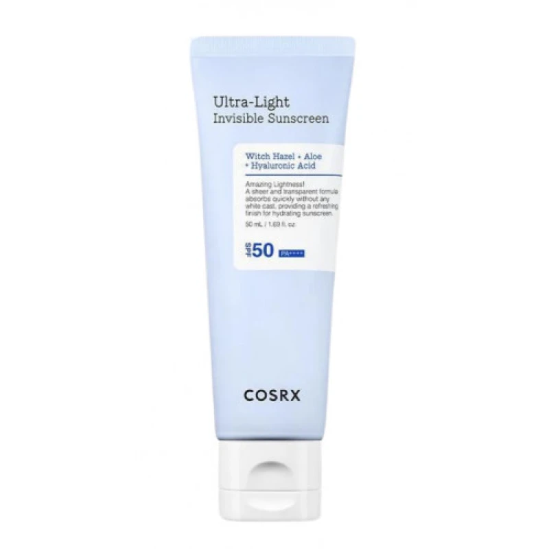 Image of COSRX Ultra-Light Invisible Sunscreen SPF50 PA++++ 50ml