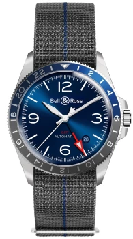 Image of Bell & Ross Watch BR V2-93 GMT Blue