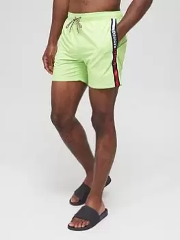 Image of Tommy Hilfiger Pastel Swim Shorts - Lime Size XL Men