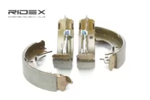 Image of RIDEX Brake Shoes 70B0064 Brake Shoe Set,Brake Lining BMW,RENAULT,PEUGEOT,3 Limousine (E30),3 Cabrio (E30),ESPACE II (J/S63_)