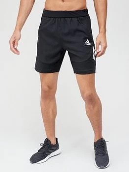 Image of adidas Aero Warrior Shorts - Black, Size S, Men