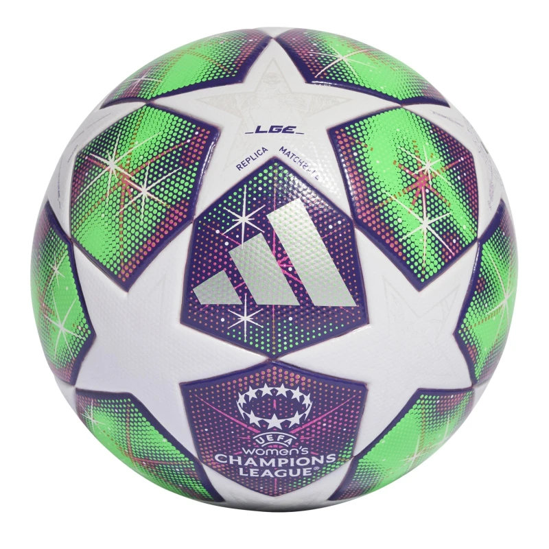 Image of adidas Womens UEFA Champions League Football 2025 2026 Footballs Size 5 White 82836301050