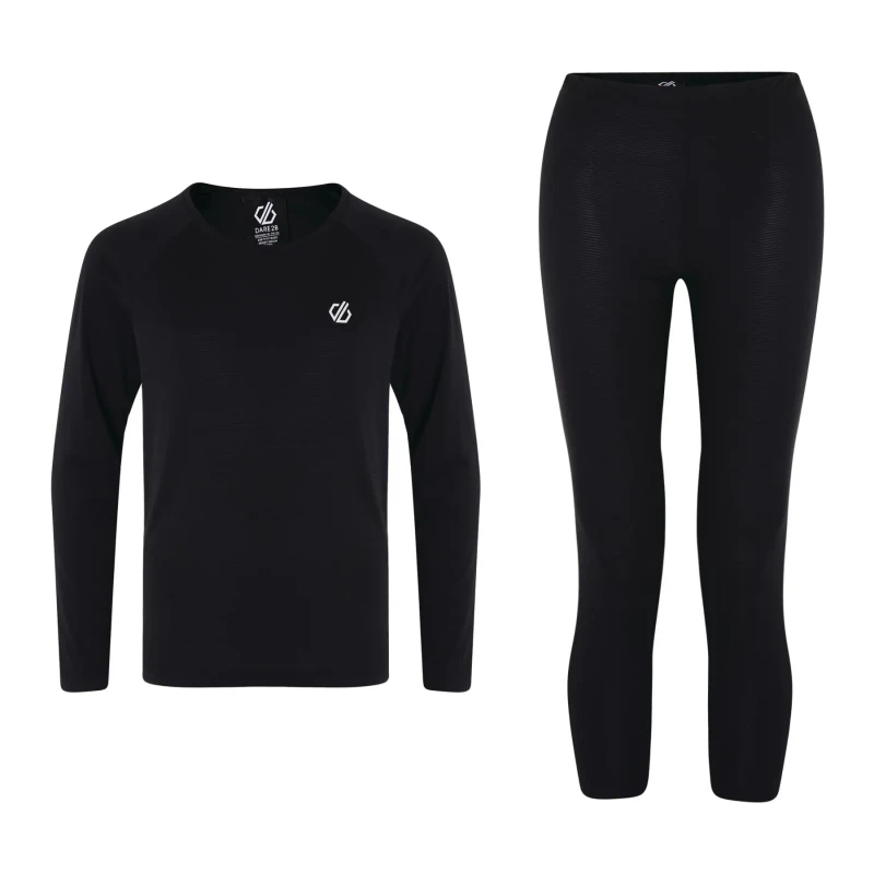 Image of Long-sleeved top and trousers set for kids Dare 2B Elate III Noir Male 15/16 ans