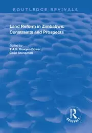 Image of Land Reform in Zimbabwe: Constraints and Prospects