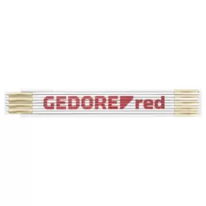 Image of Gedore Folding rule l.2m class III beech