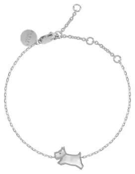 Image of Radley RYJ3191 Mother-of-Pearl Dog Charm Bracelet Jewellery