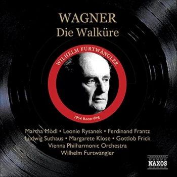 Image of Vienna Philharmonic Orchestra - Die Walkure (Furtwangler, Vienna Po, Modl, Rysanek, Frantz) CD