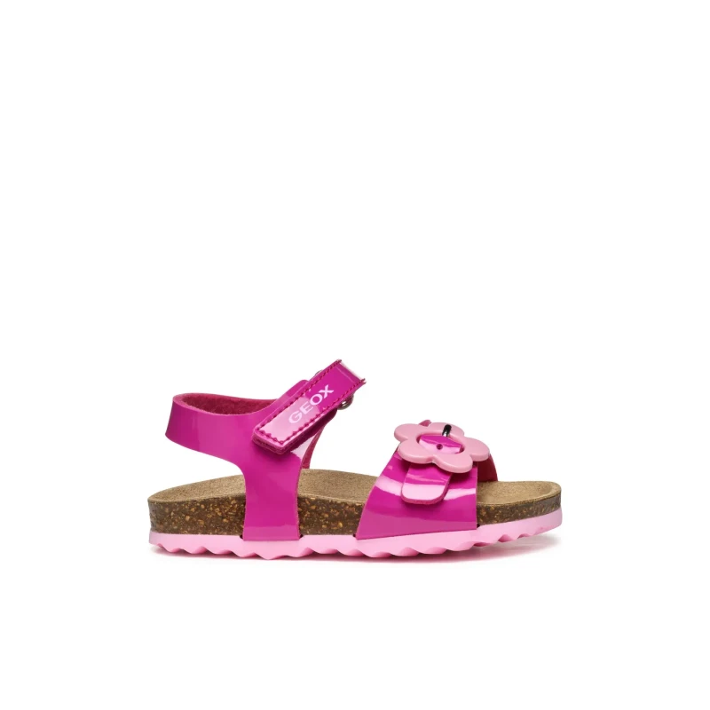 Image of Geox Baby girl sandals Geox Chalki D Rose Female 23