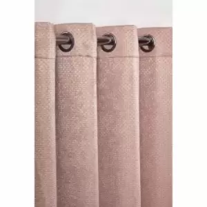 Image of Emma Barclay Ambiance Eyelet Curtains 66 X 72 Blush