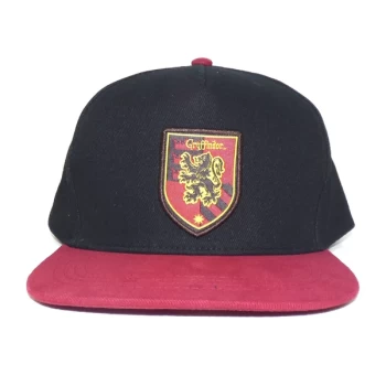Image of Harry Potter - Badge Gryffindor Unisex Cap Snapback - Black
