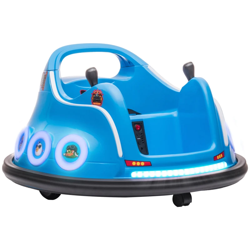 Image of AIYAPLAY Angry Bird Licensed Bumper Car for Kids w/ Joysticks - Blue TJ Hughes Red 5063603635753