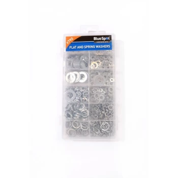 Image of 40564 790 Piece Assorted Flat And Spring Washer Set - Bluespot