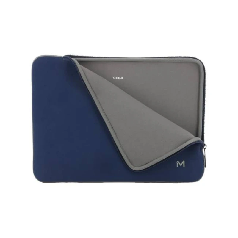 Image of Mobilis Skin Sleeve 12.5 to 14" Apple MacBook Pro Navy Blue Grey EXR8MNM049021