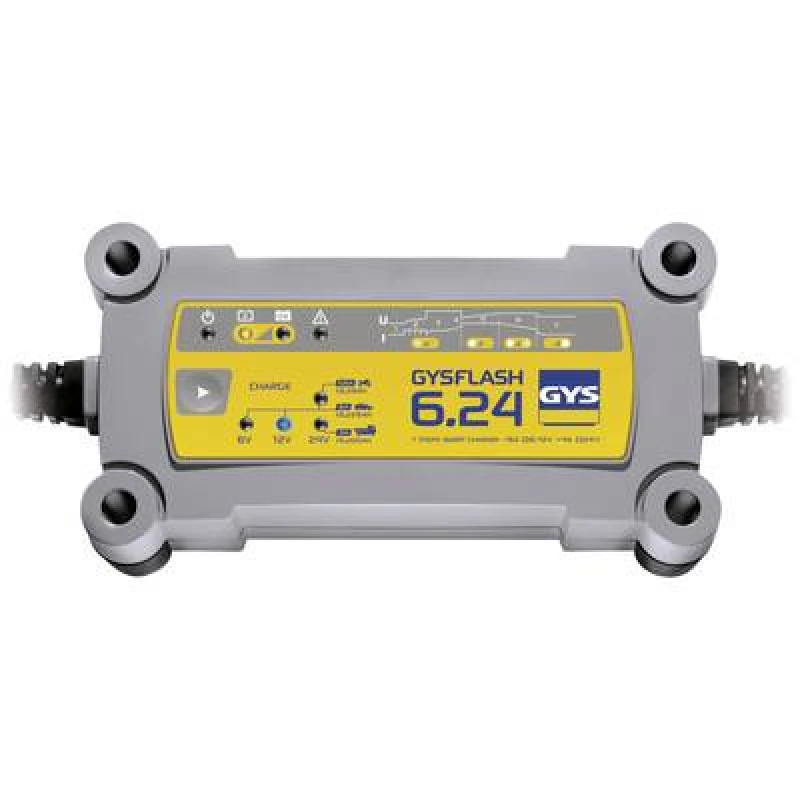 Image of GYS GYS GYSFLASH 6.24 029460 Automatic charger 6 V, 12 V, 24 V 6 A 6 A 4 A 029460