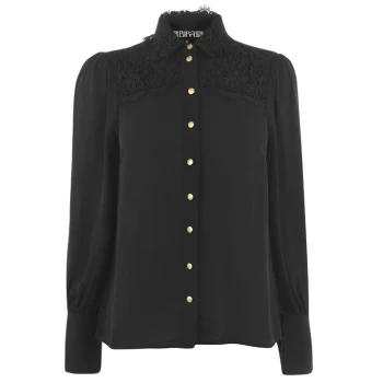 Image of Biba Lace Blouse - Black