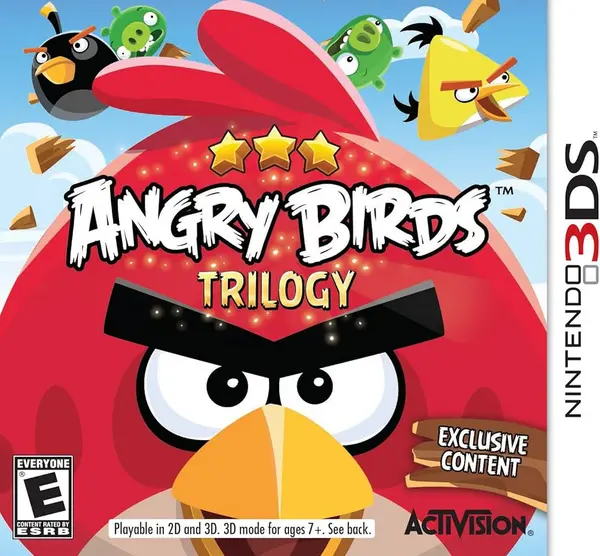 Image of Angry Birds Trilogy Nintendo 3DS Game