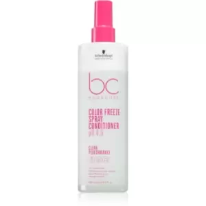 Image of Schwarzkopf Professional BC Bonacure Color Freeze Leave - In Conditioner For Colored Hair 400ml