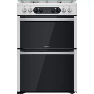 Image of Hotpoint HDM67G8C2CX Dual Fuel Double Oven Cooker