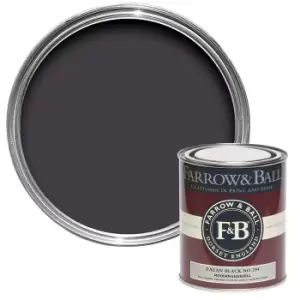 Image of Farrow & Ball Modern Eggshell Paean Black - 750ml