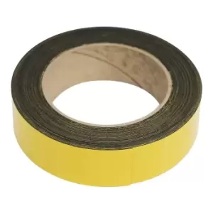 Image of Magnetic Racking Strip - 30mm x 10m (Yellow)
