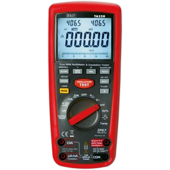 Image of Sealey TA320 Digital Automotive Analyser and Insulation Tester