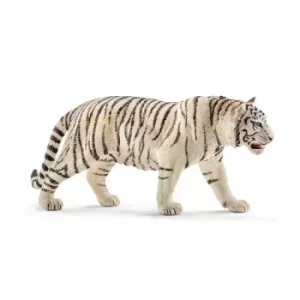 Image of Schleich Wild Life White Tiger Toy Figure