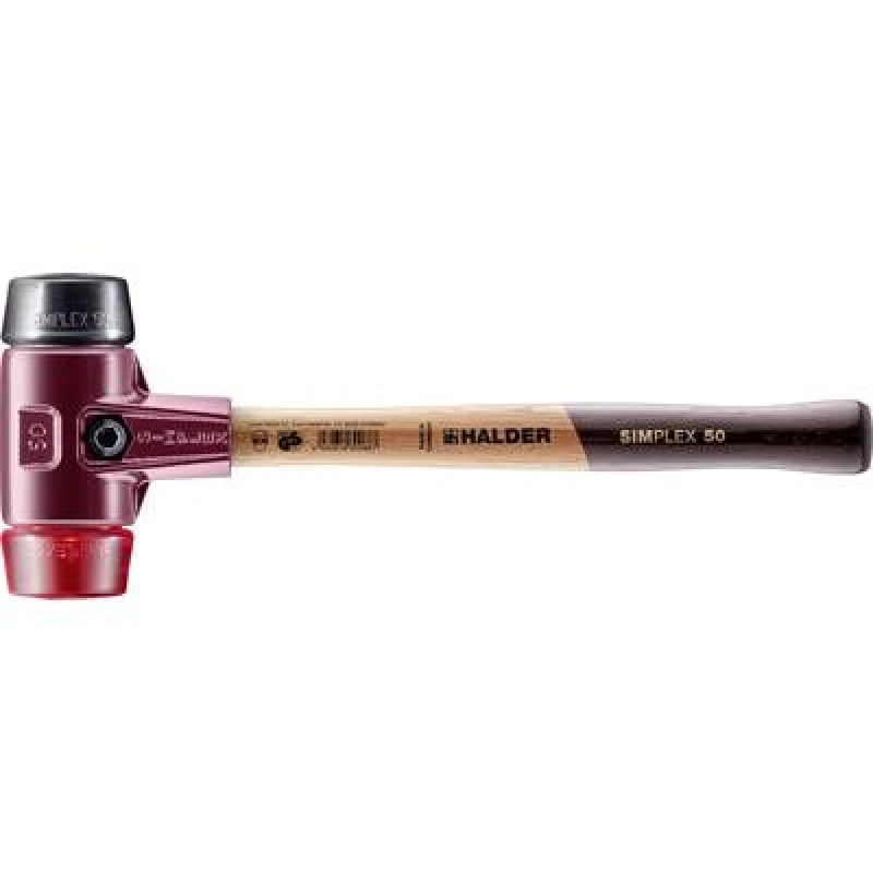 Image of Halder Halder SIMPLEX 3026.050 Soft-face hammer Ergonomic handle, Hard, Semihard 1130g 370 mm 3026.050