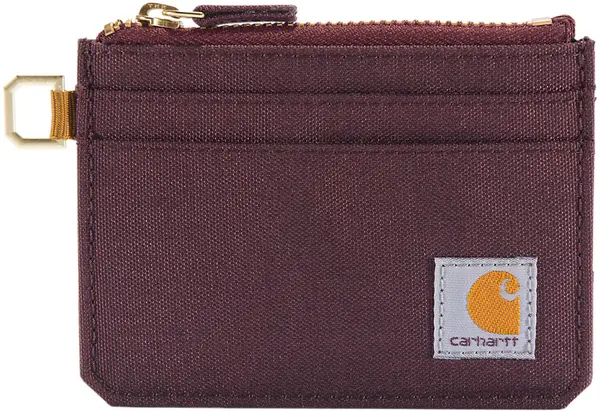 Image of Carhartt Nylon Duck Zipped Ladies Wallet, brown for Women