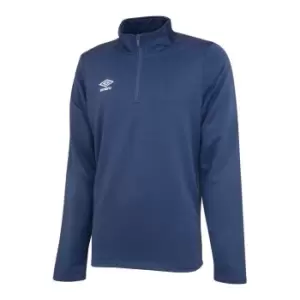 Image of Umbro Zip Sweatshirt Mens - Blue