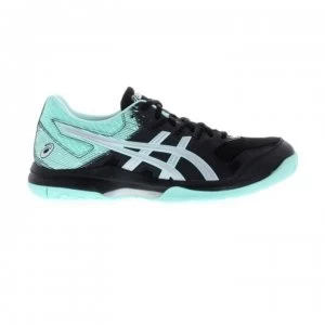 Image of Asics Gel Rocket Badminton Trainers Ladies - Black/Ice