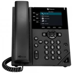Image of Polycom VVX 350 6 Line Desktop IP Phone