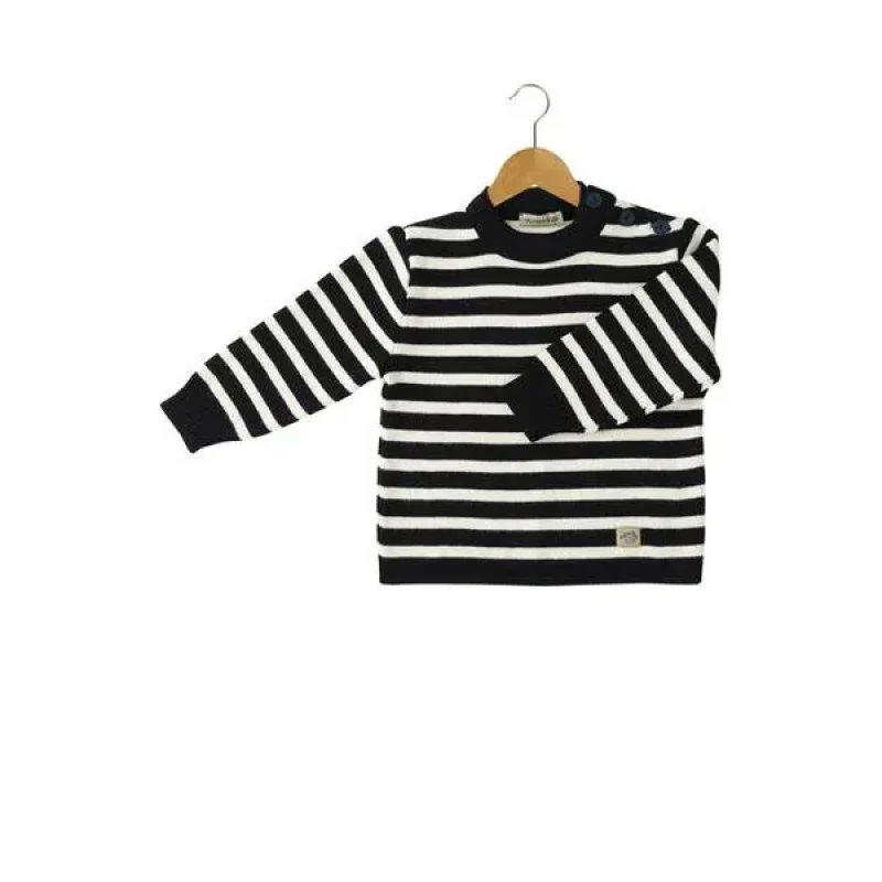 Image of Armor-Lux Striped sailor sweater Armor-Lux fouesnant Bleu Unisex 4 ans